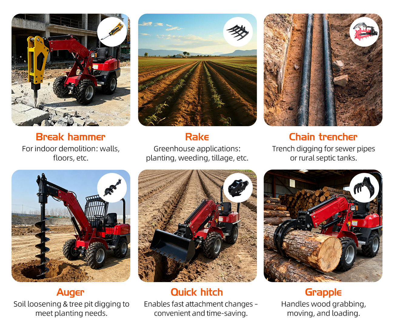 Telescopic arm loader 19