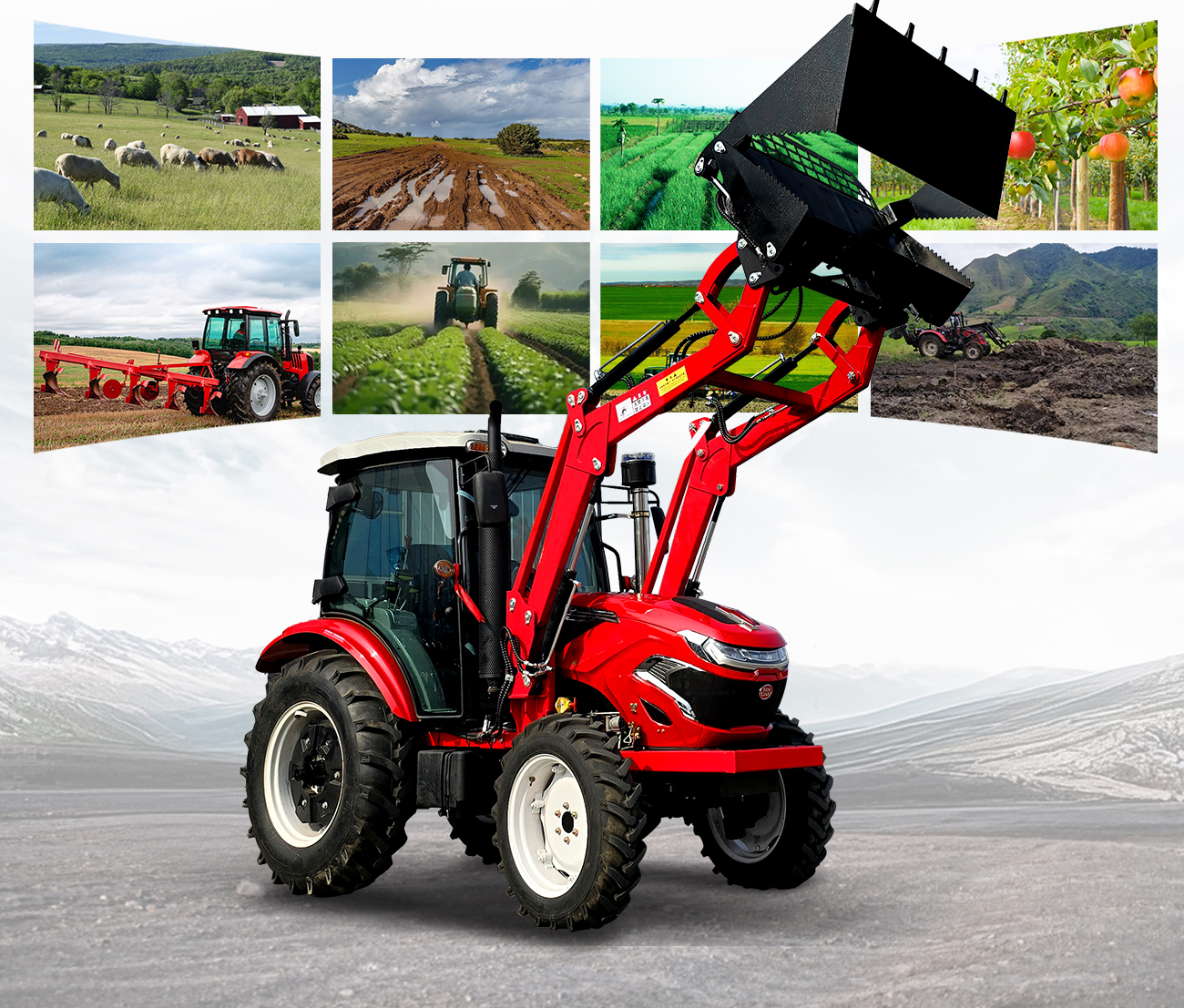 Front End Loader Tractor 11 乐天 森维 5 14