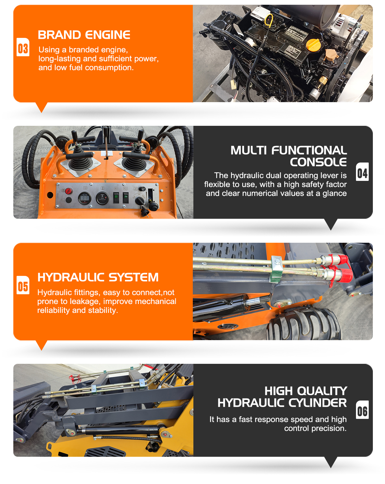 380kg Mini Skid Steer Loaoer 15 889e91d7294e8b5e592666e9f8b18e90 18