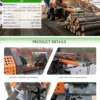 30T Firewood Processor