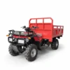 Eco-friendly electric utility ATV designed for silent operation in noise-sensitive residential or resort areas.