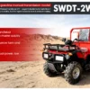 Utility ATV with Electronic Power Steering (EPS) for easy handling and reduced driver fatigue during long work days.