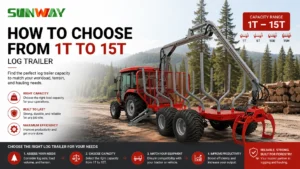 Log Trailer Capacity Guide How To Choose The Right Log Trailer From 1T To 15T