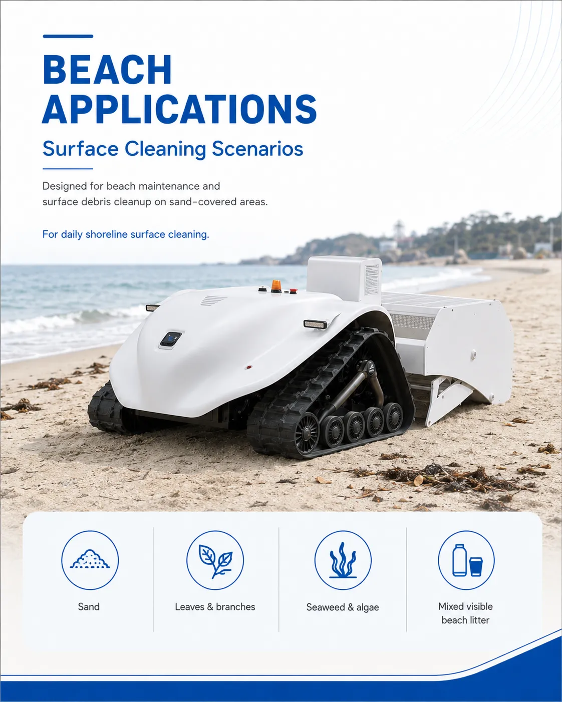Second generation beach cleaning robot 6 b06dd61bb9e42c50bf9c86ad4d9bb37c