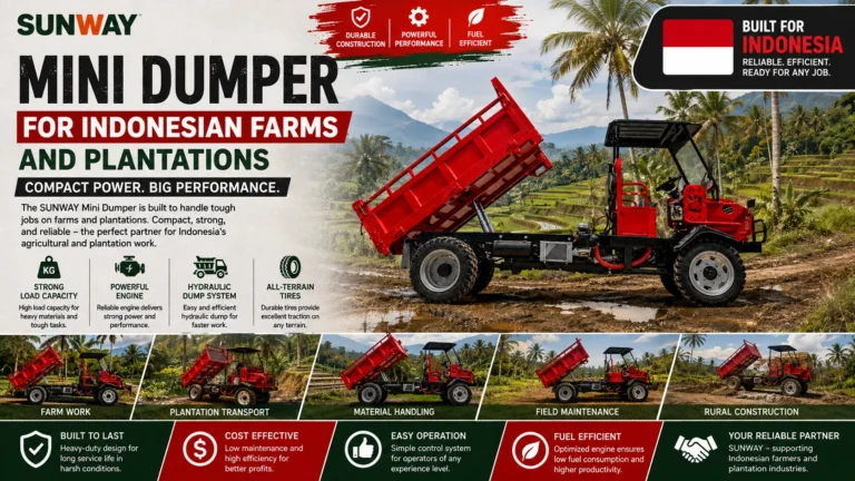 Mini Dumper for Indonesian Farms and Plantations 8 mini-dumper-indonesia-farms-plantations-hydraulic-dump-truck-sunway.webp