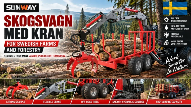 Skogsvagn med Kran for Swedish Farms and Forestry 2 skogsvagn-med-kran-sweden-farms-forestry-log-trailer-sunway.webp